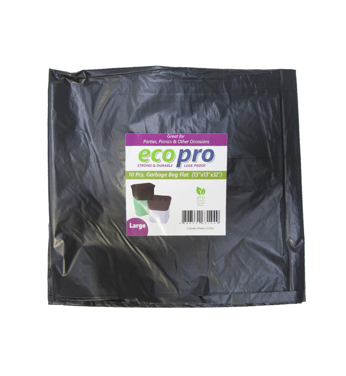 Garbage Bag Small 10pcs - Medium 10pcs - Large 10 pcs - XL 10 pcs - Black