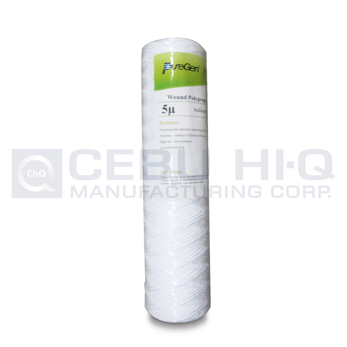 Puregen Wound Pleated Filter – CEBU HIQ MFG. CORP.